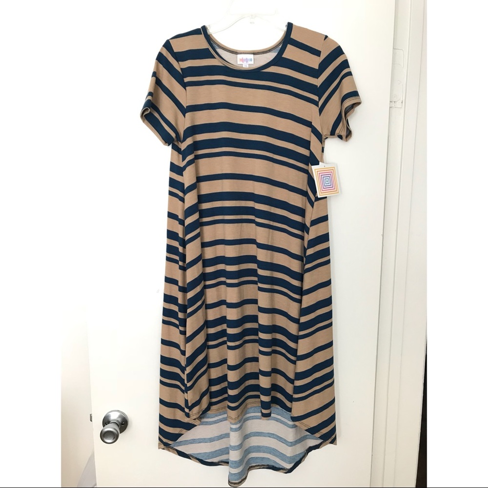 Striped Lularoe Carly